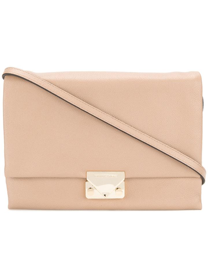 Emporio Armani Flap Shoulder Bag - Nude & Neutrals
