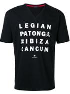 Loveless - Location Printed T-shirt - Men - Cotton - 2, Black, Cotton