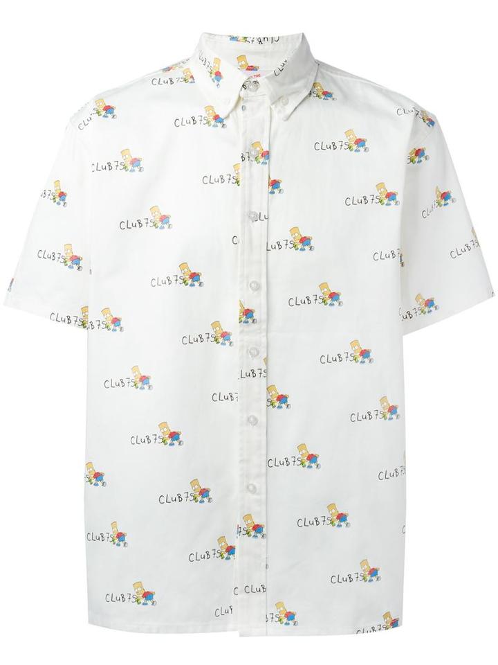 Joyrich 'bart' Printed Shirt, Men's, Size: Xl, Nude/neutrals, Cotton