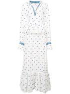 Natasha Zinko Floral Maxi Dress - White