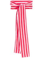 Peter Taylor Striped Scarf - Red