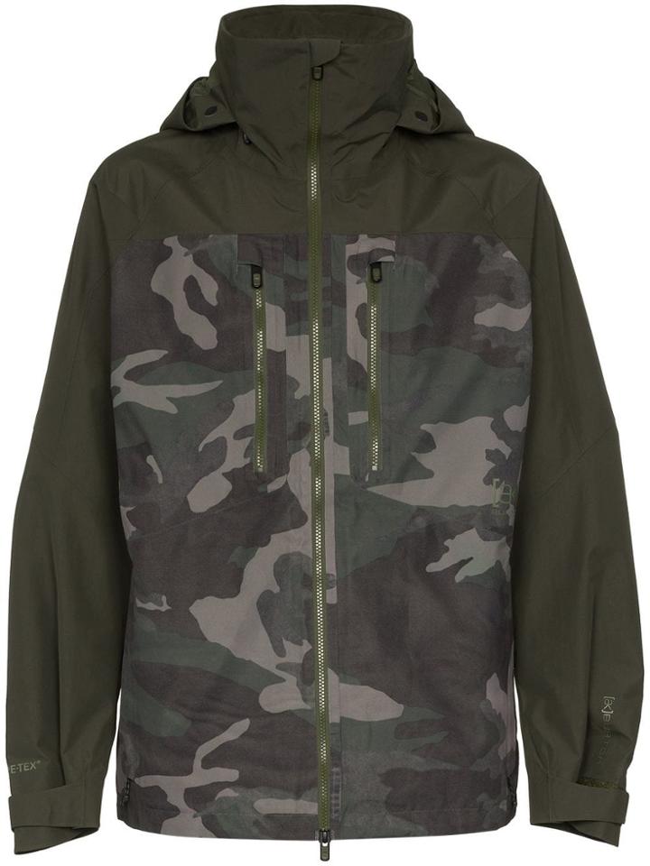 Burton Ak Gore-tex Swash Camo Print Coat - Green