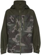 Burton Ak Gore-tex Swash Camo Print Coat - Green