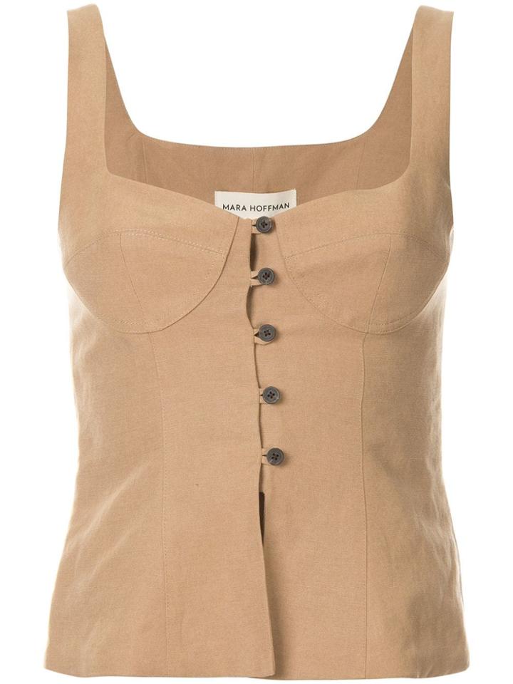 Mara Hoffman Lola Top - Brown
