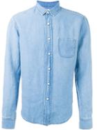 Simon Miller Denim Shirt, Men's, Size: 1, Blue, Linen/flax