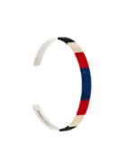 Isabel Marant Woven Panel Bangle, Women's, Metallic