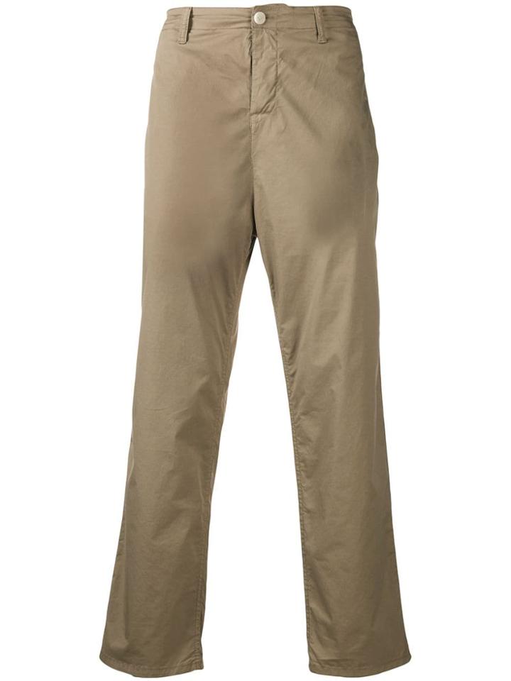 Haikure Cropped Chinos - Neutrals