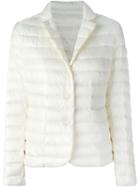 Moncler Leyla Padded Jacket, Women's, Size: Ii, White, Polyamide/feather Down