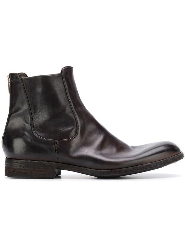 Pantanetti Classic Chelsea Boots - Brown