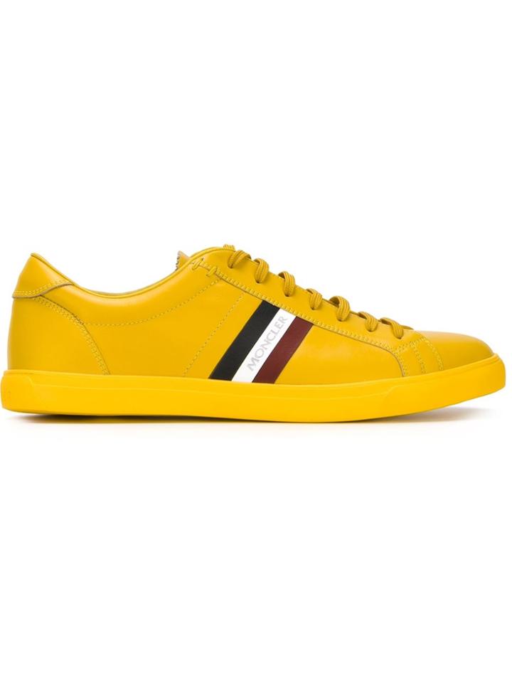 Moncler 'monaco' Sneakers - Yellow & Orange