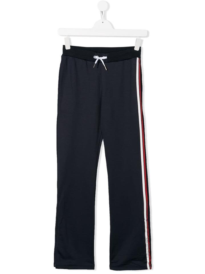 Givenchy Kids Side Stripe Jogging Trousers - Blue