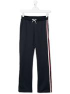 Givenchy Kids Side Stripe Jogging Trousers - Blue