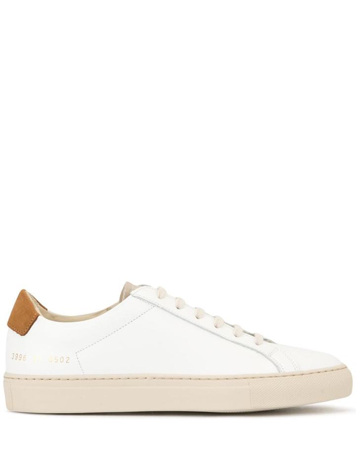 Common Projects Low-top Lace-up Sneakers - White