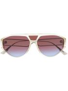 Dior Eyewear Violet Tinted Sunglasses - Metallic