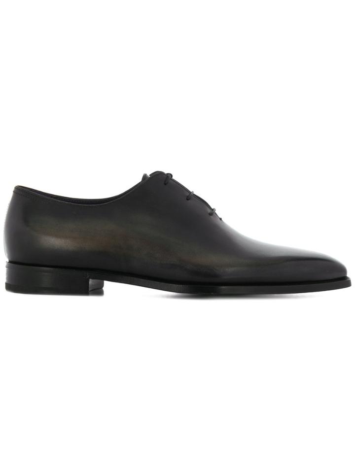 Berluti Square Toe Shoes - Black