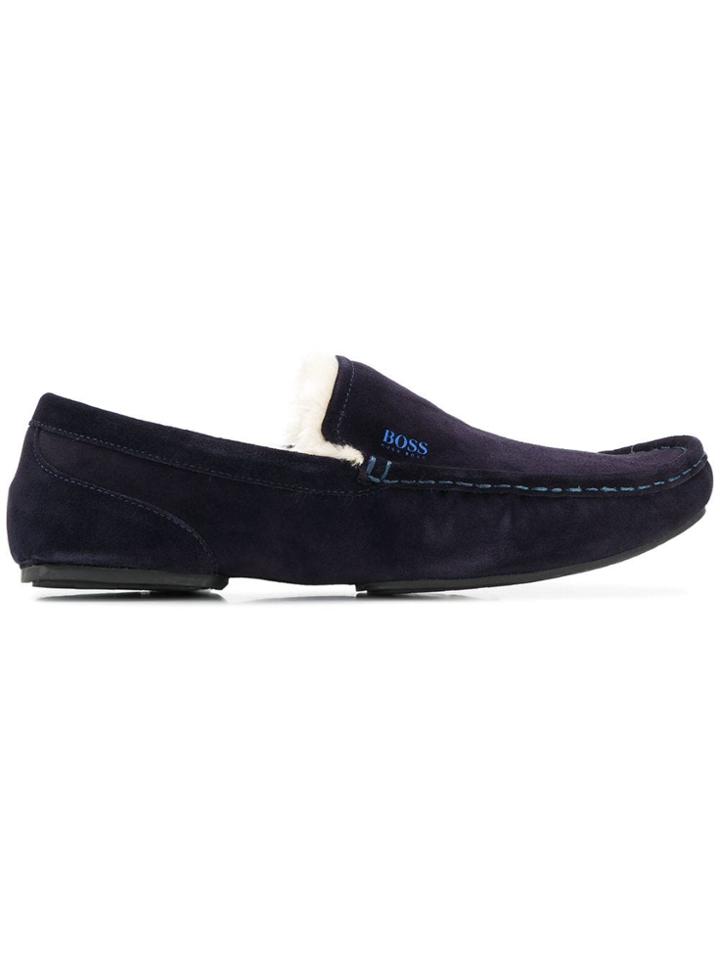 Boss Hugo Boss Suede Loafers - Blue