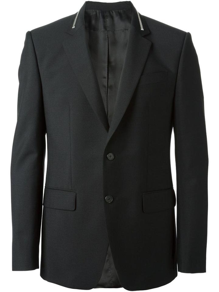 Givenchy Zip Collar Blazer - Black