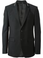 Givenchy Zip Collar Blazer - Black