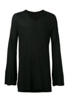 Julius Loose-fit Sweater, Men's, Size: 1, Black, Ramie/rayon