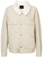 Undercover Shearling Work Jacket - Nude & Neutrals