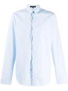 Unconditional Embroidered Baby Collar Shirt - Blue