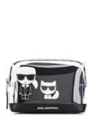 Karl Lagerfeld K/ikonik Transparent Pouch - Black
