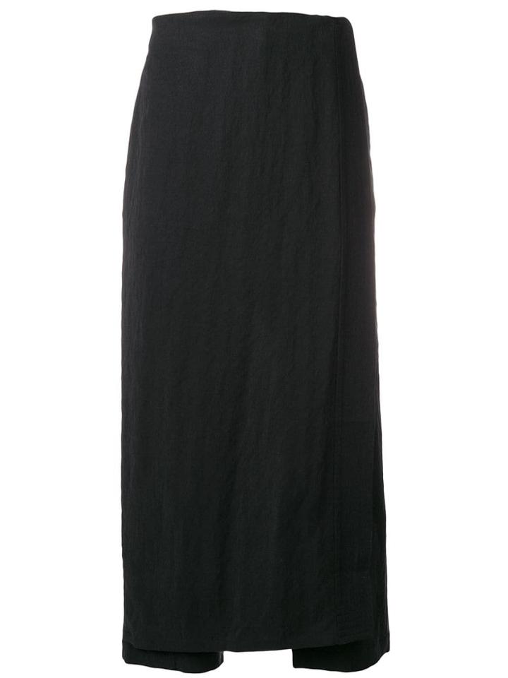 Chalayan Front Apron Trousers - Black