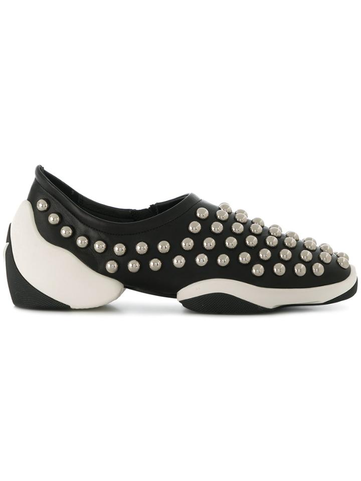 Giuseppe Zanotti Design Studded Light Jump Sneakers - Black