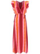 Nk Long Silk Dress - Pink