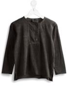 Lost And Found Kids - Placket Top - Kids - Cotton - 6 Yrs, Grey