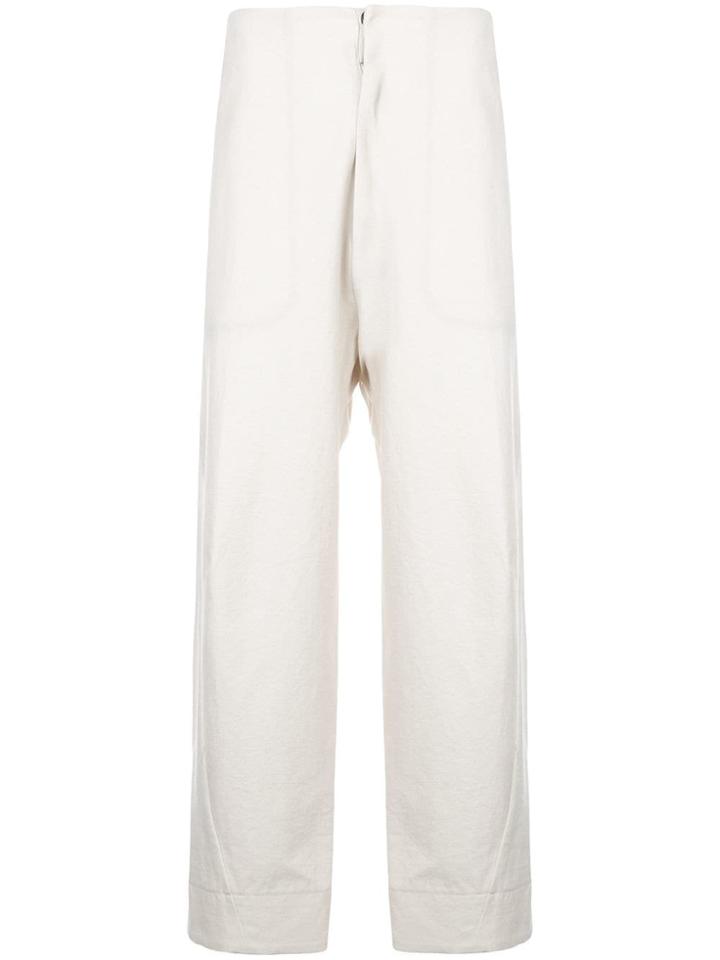 Osklen Concealed Front Trousers - White