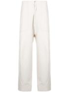 Osklen Concealed Front Trousers - White