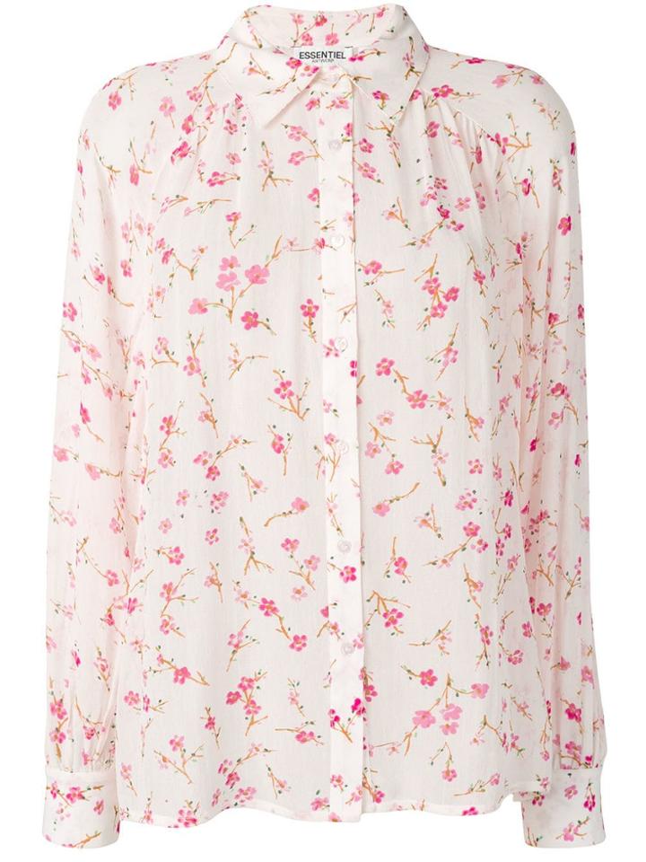 Essentiel Antwerp Floral Print Blouse - Pink