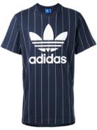 Adidas Originals - Pinstripes T-shirt - Men - Cotton - Xl, Blue, Cotton