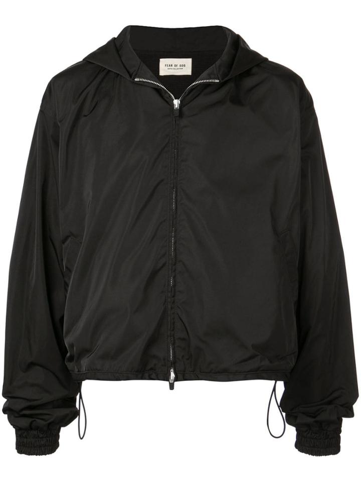 Fear Of God Hooded Jacket - Black