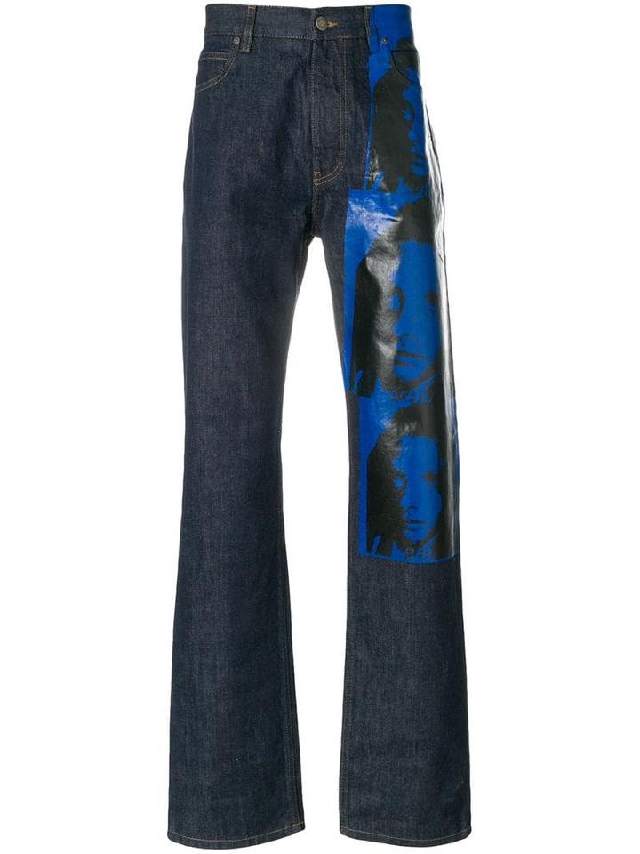 Calvin Klein 205w39nyc X Andy Warhol Foundation Sandra Brant Jeans -
