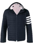 Thom Browne 4-bar Quilted Down Jacket - Blue