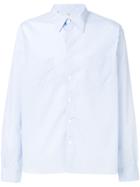 Ih Nom Uh Nit Destroyed Denim Shirt - Blue