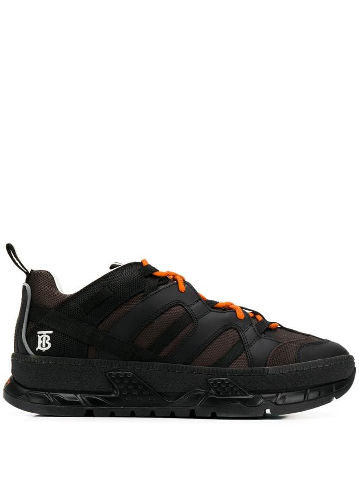 Burberry Union Low-to Sneakers - Black