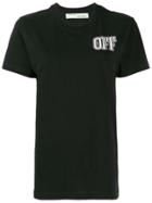 Off-white Lips Printed T-shirt - Black