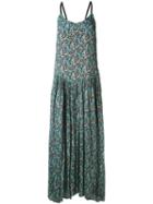 Twin-set - Floral-print Maxi Dress - Women - Silk/polyester/viscose - 48, Silk/polyester/viscose