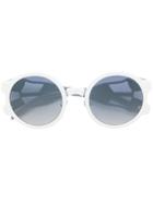 Prada Eyewear Round Frame Sunglasses - White