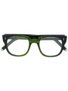 Retrosuperfuture Numero 8 1/2 Square Frame Glasses - Green