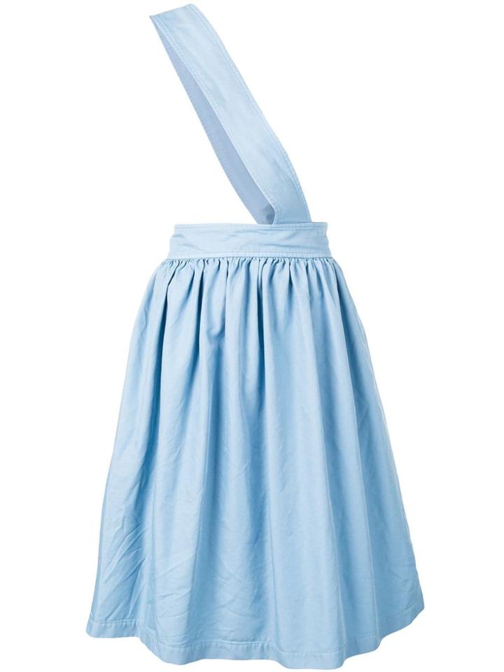 Comme Des Garçons Comme Des Garçons Cross-body Strap Skirt - Blue