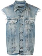 Diesel D-vinny Denim Vest - Blue