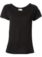 Saint Laurent Classic T-shirt, Women's, Size: S, Black, Cotton