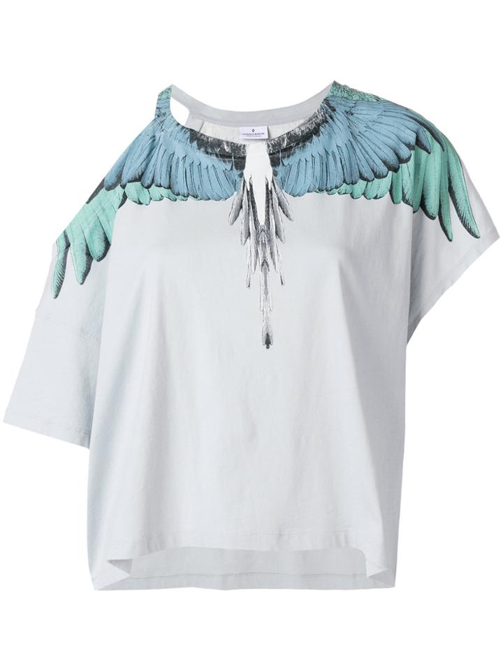 Marcelo Burlon County Of Milan Wings T-shirt - Grey
