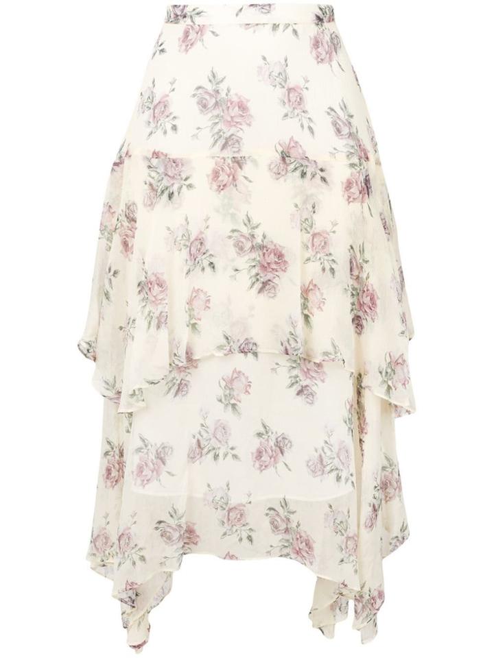 Love Shack Fancy Alex Skirt - Neutrals