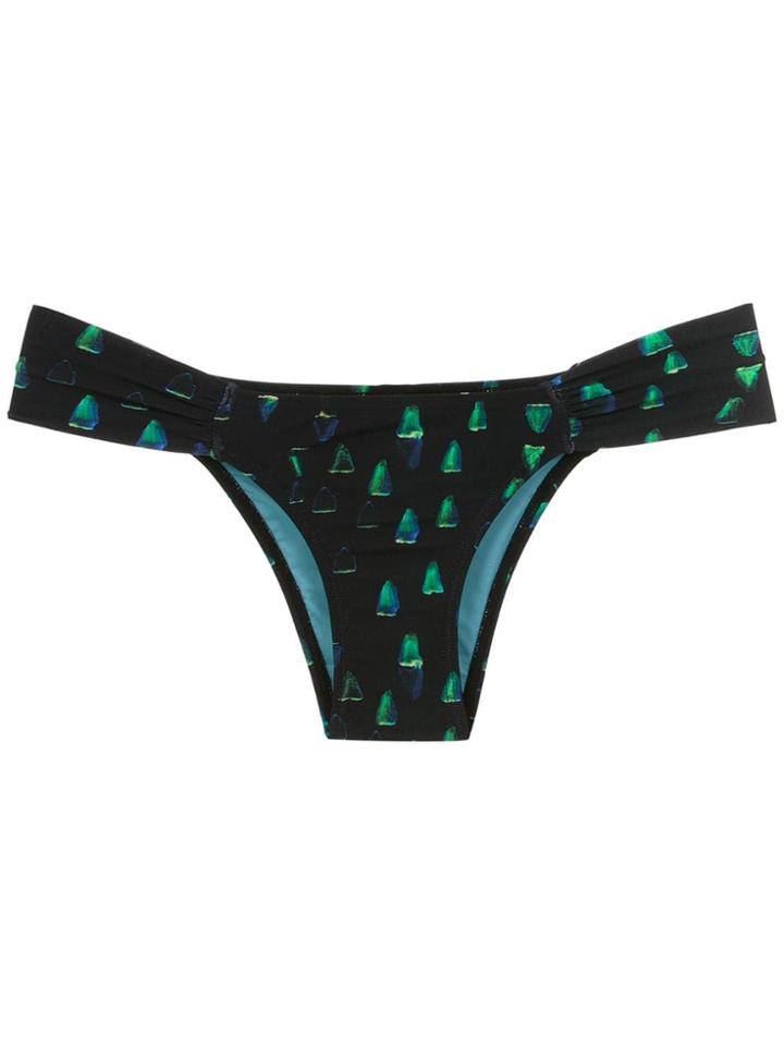 Lygia & Nanny Ritz Printed Bikini Bottom - Black