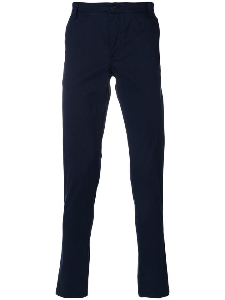 Kenzo - Slim-fit Trousers - Men - Cotton/spandex/elastane - 54, Blue, Cotton/spandex/elastane